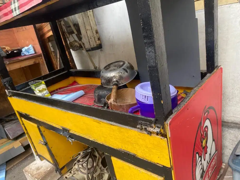 Grobag jualan di motor