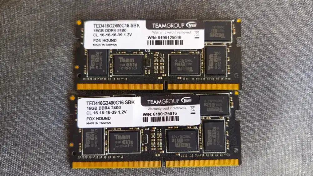 32gb Sodim Team Fox Hound DDR4 2400