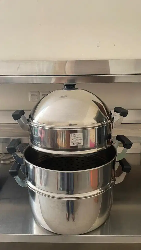 Panci Kukusan Stainless Steel merk Zebra SUS 304 ukuran 40 cm