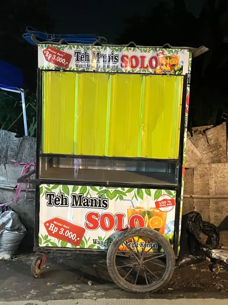 Dijual Gerobak Es Teh Solo
