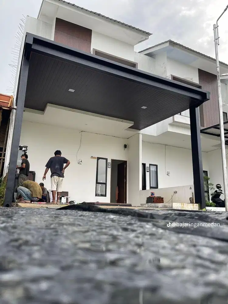 Kanopi alderon + Plafon PVC