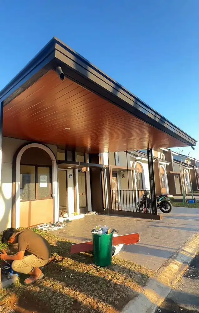 Kanopi alderon + Plafon PVC