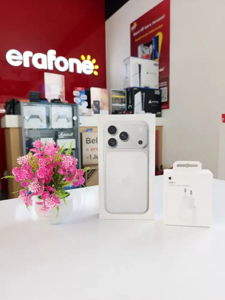 iPhone 17 pro silver garansi resmi bisa cicilan 0% tanpa dp