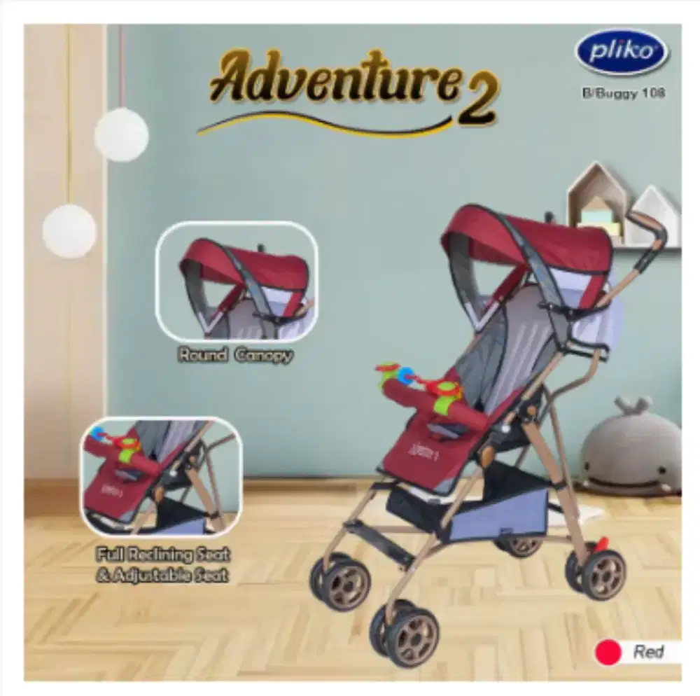Stroller Pliko Adventure 2