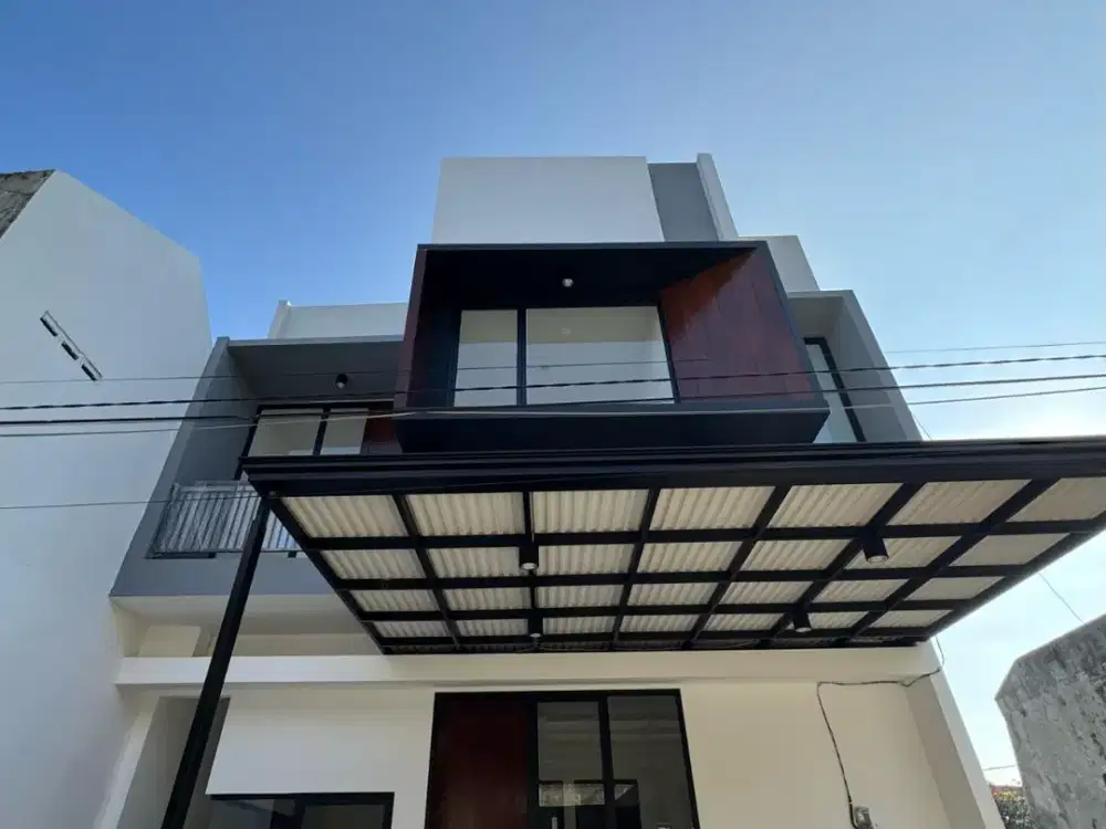 DIJUAL RUMAH MINIMALIS MODERN BARU GRESS SIAP HUNI DI KETINTANG SURABAYA