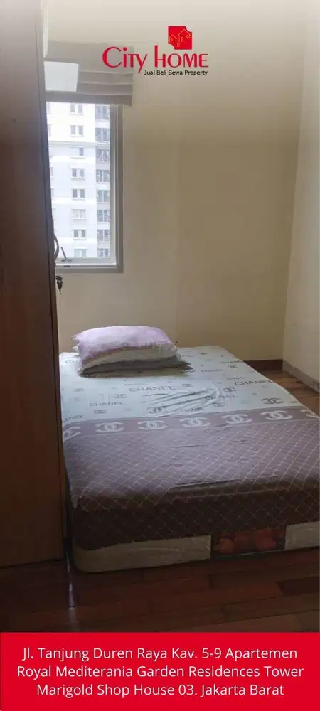 Sewa Apartemen Mediterania Garden Residences 1 - 2 Bedroom
