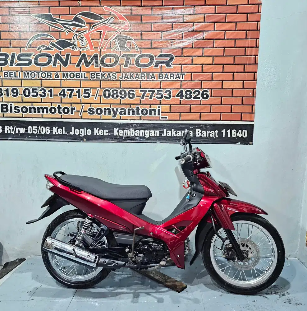 MEWAH ANTIK! YAMAHA VEGA R NEW 110 TAHUN 2006 WARNA MERAH