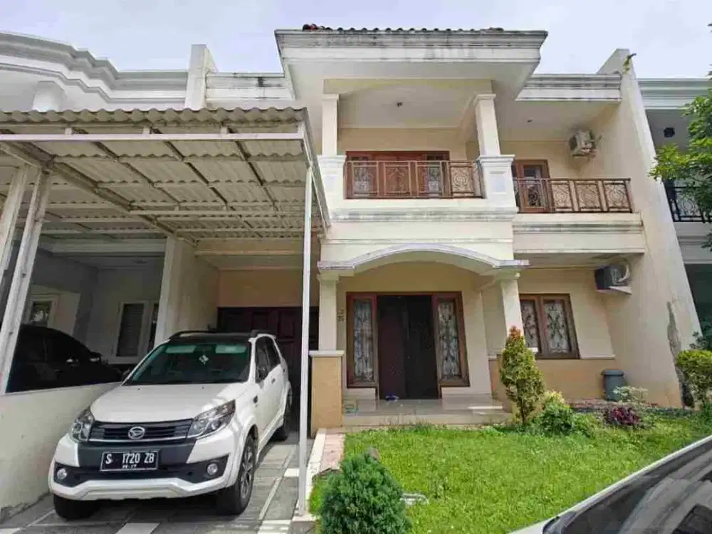 DIJUAL RUMAH 2 LANTAI CITRALAND ROYAL PARK POSISI CLUSTER TERDEPAN DEKAT UNESA.
