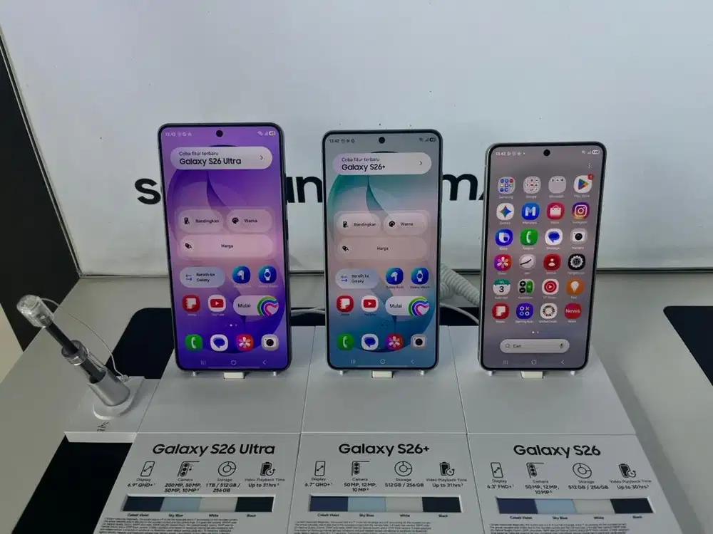 PRE ORDER NEW SAMSUNG GALAXY S26 SERIES PROMO CASHBACK BANK-UP TO2,5JT