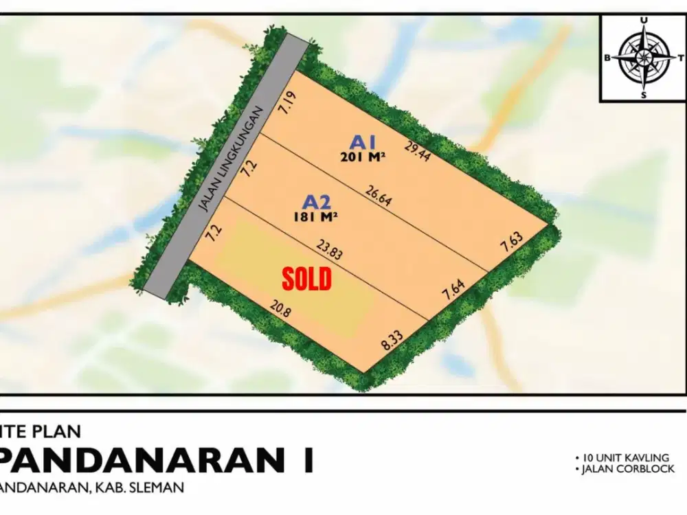 Tanah Pekarangan Sardonoharjo Ngaglik Sleman