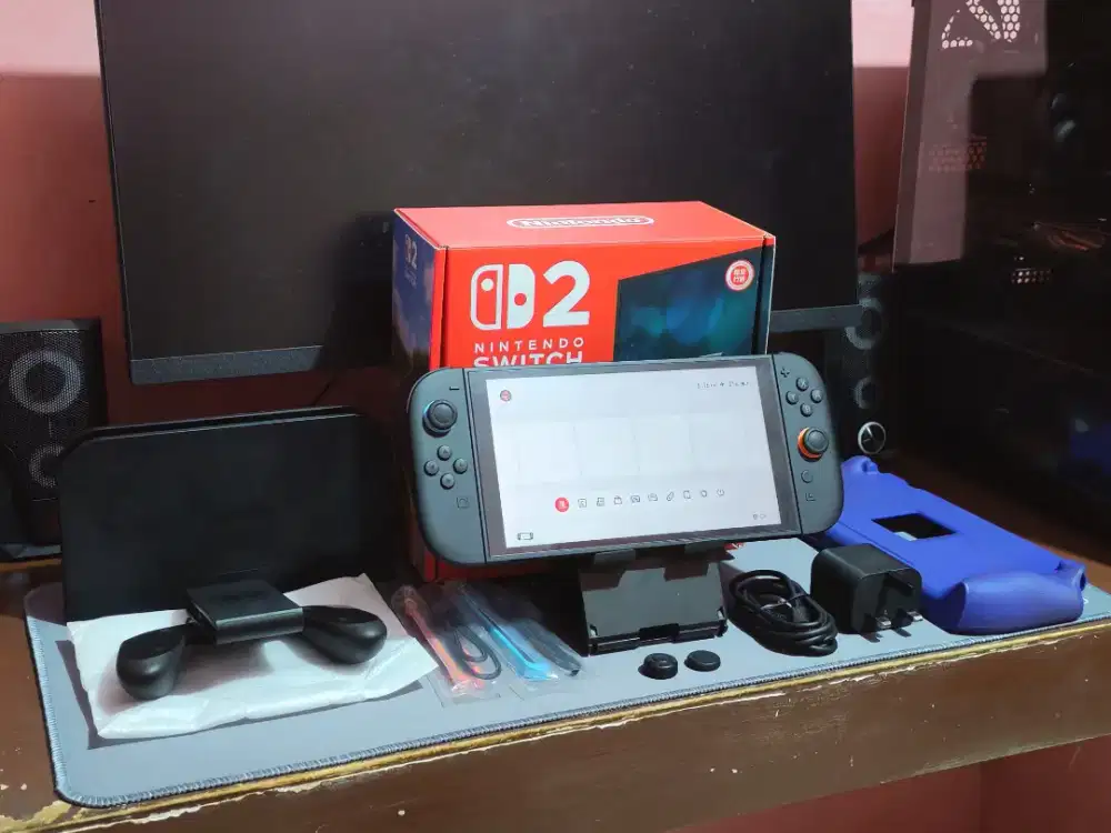 Nintendo Switch 2 HK fullset mulus banyak bonus  !!!