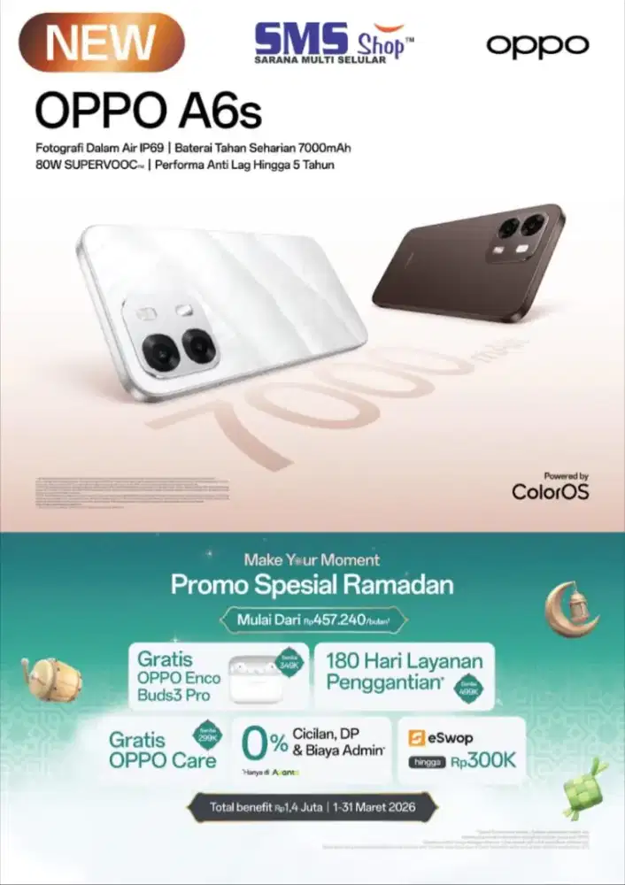 Pre Order Oppo A6s