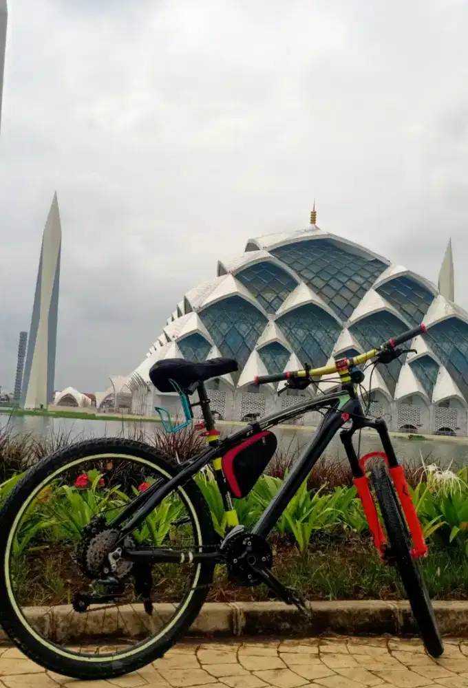 Sepeda MTB Exotic 8 speed Sudah Upgrade