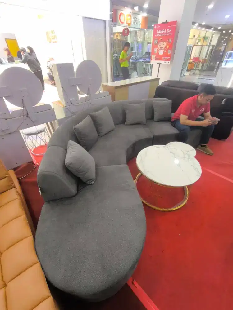 PROMO SOFA BISA CICILAN TANPA DP PAKAI HOME CREDIT SYARAT CUKUP KTP 0%