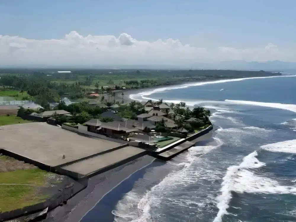 Jual Tanah Beach Front Los Pantai Pabean Ketewel Gianyar Bali. Lingkungan Villa Mewah. Sangat Cocok Untuk Dibangun Akomodasi Pariwisata.