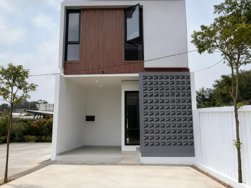 Rumah Pengasinan Pinggir Jalan Utama Akses Lebar Dekat Ke Mall Dan Exit Tol