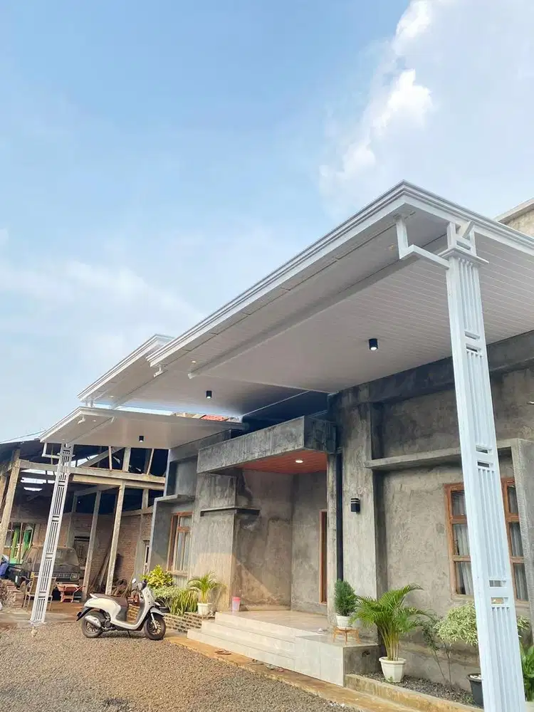 Kanopi alderon + Plafon PVC