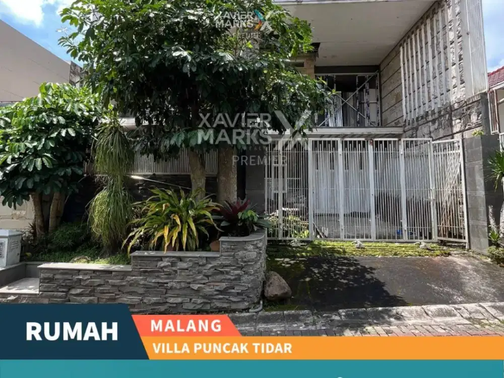 Dijual Rumah Moden View 360 di Villa Puncak Tidar Malang