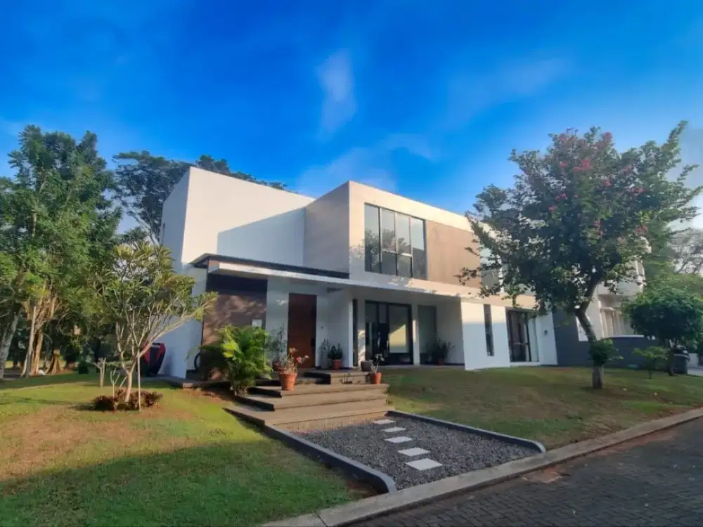 Rumah Hook Vermont Parkland, Modern Look Golf BSD Gading Serpong Alam Sutera Villa Tangerang