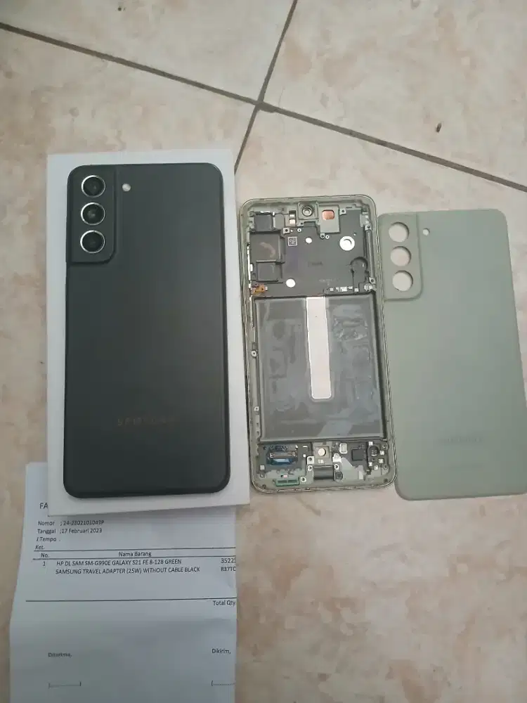 Samsung S21 FE ram 8/128 nett