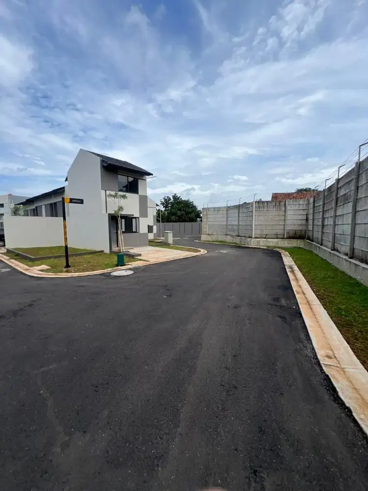 Park serpong siap huni cluster flo y3 corner