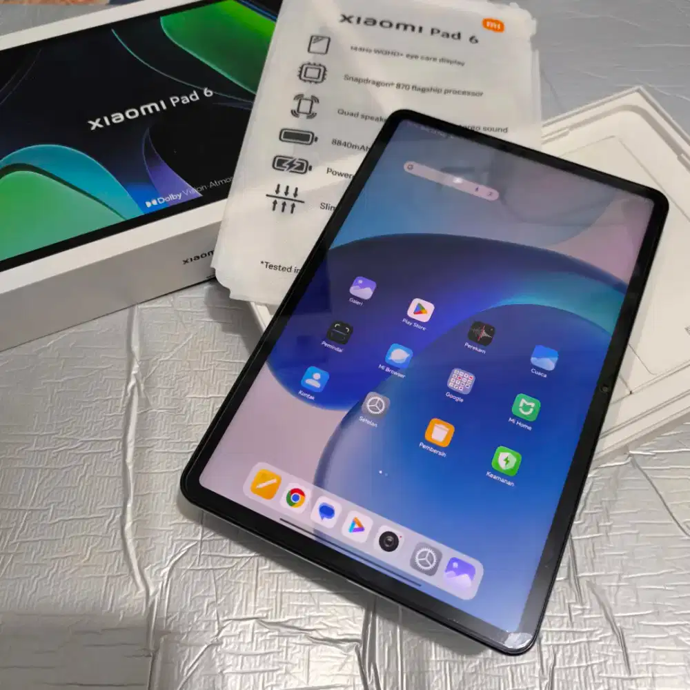 Xiaomi Pad 6 8/256gb fullset ori