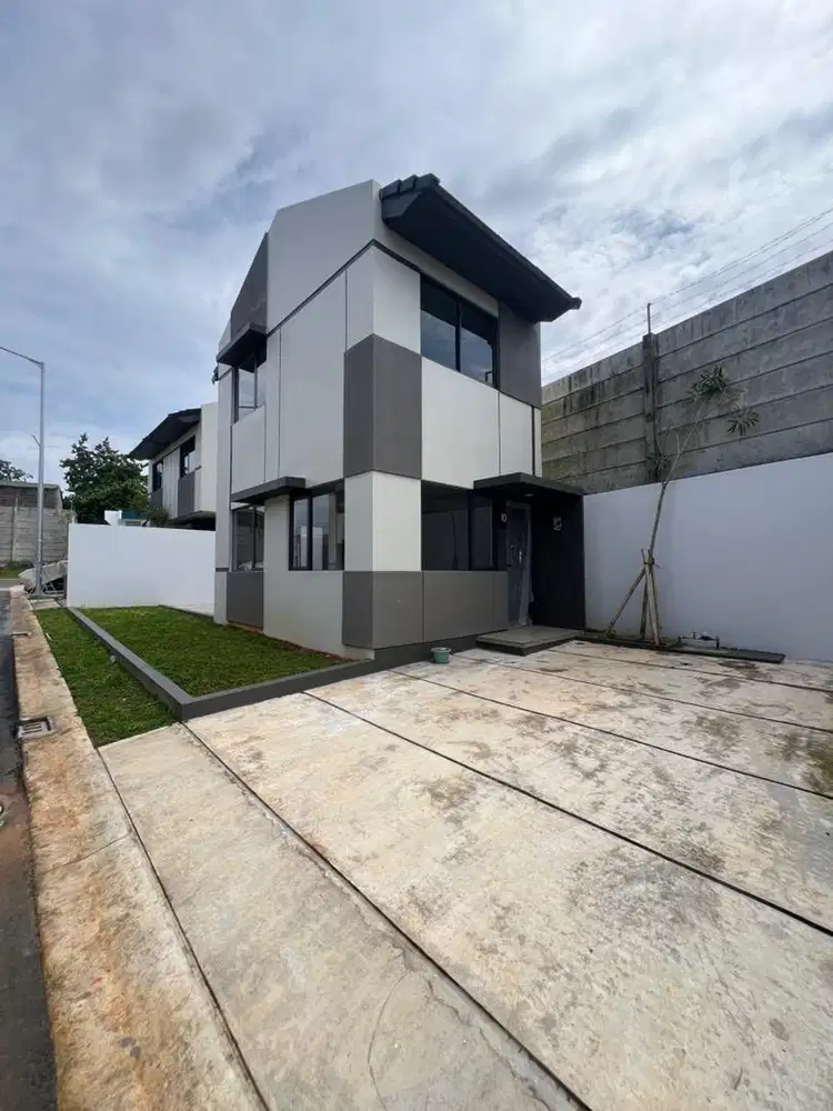 Park serpong siap huni cluster xyz flo y3 corner