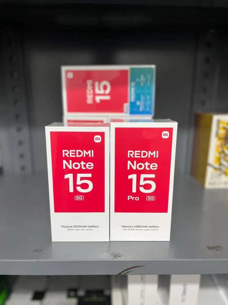 NEW REDMI NOTE 15 SERIES GARANSI RESMI XIAOMI INDONESIA!!