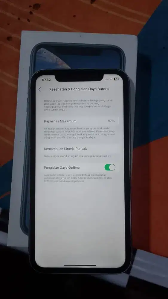 IP xr 128gb biru muluss
