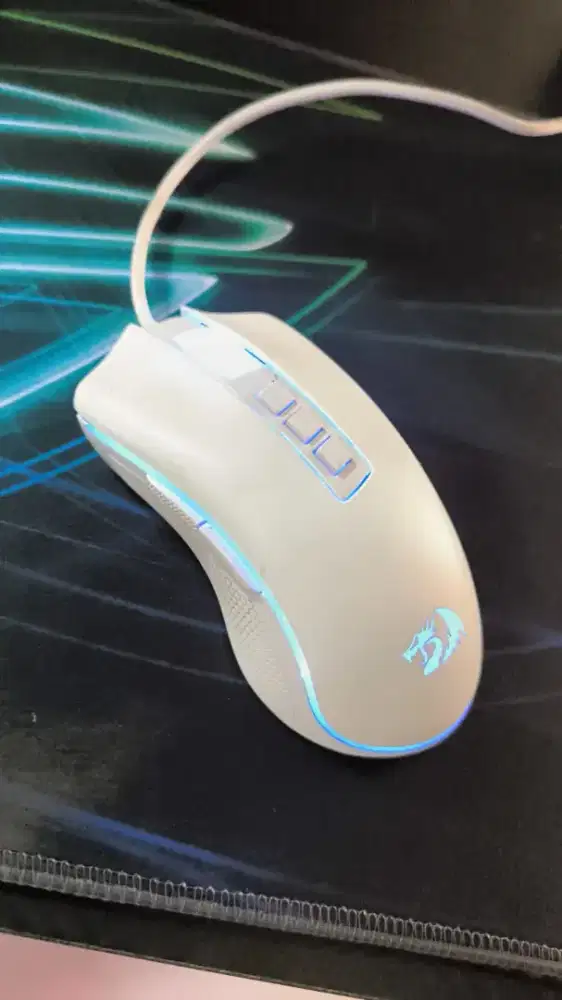 Mouse Gaming Redragon M711 White