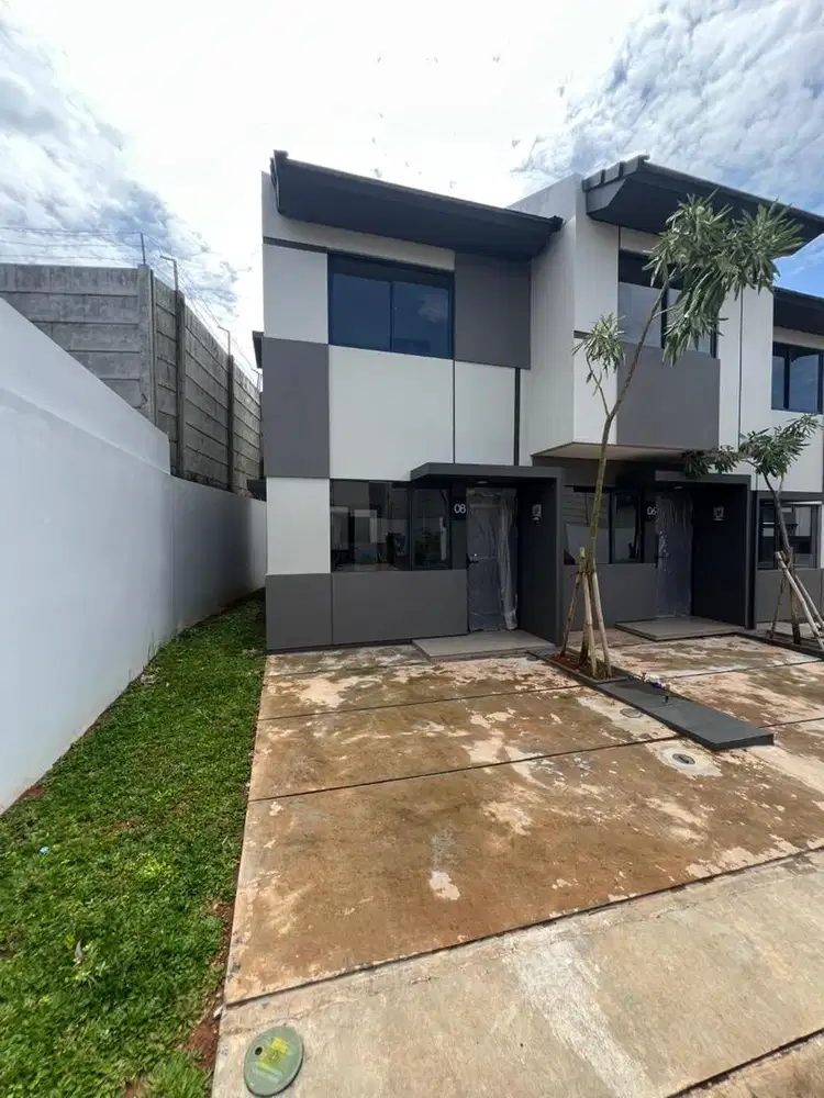 Park serpong siap huni cluster flo y3 corner