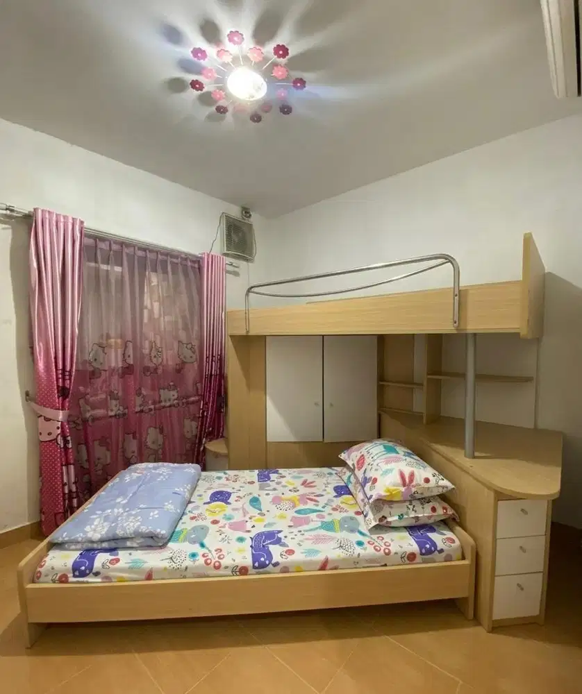 Tempat Tidur Anak Tingkat / Ranjang Tingkat / Ranjang Kayu Tingkat