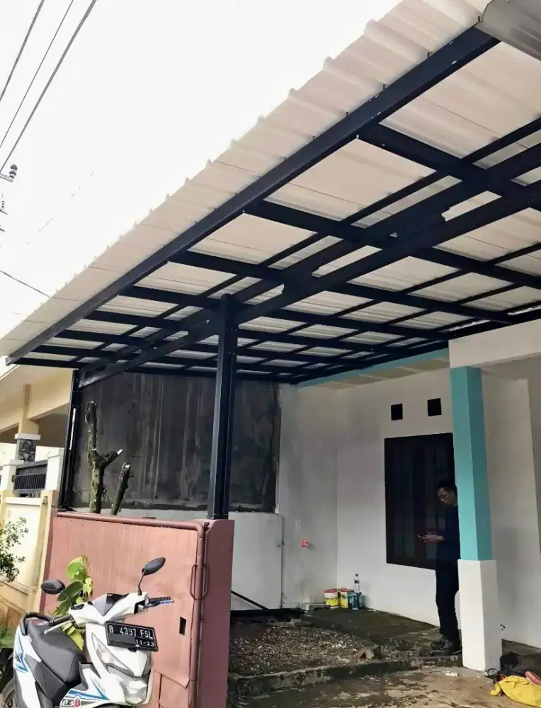 Promo pasang kanopi baja ringan