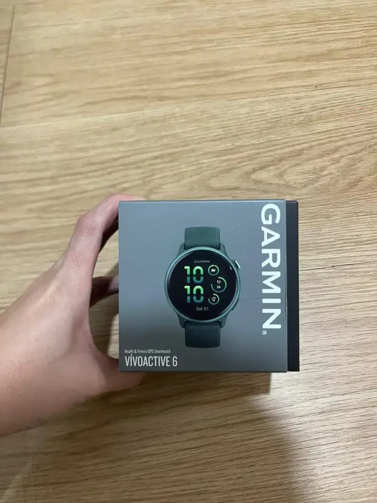 JAM TANGAN GARMIN VIVO ACTIVE 6 - GREEN