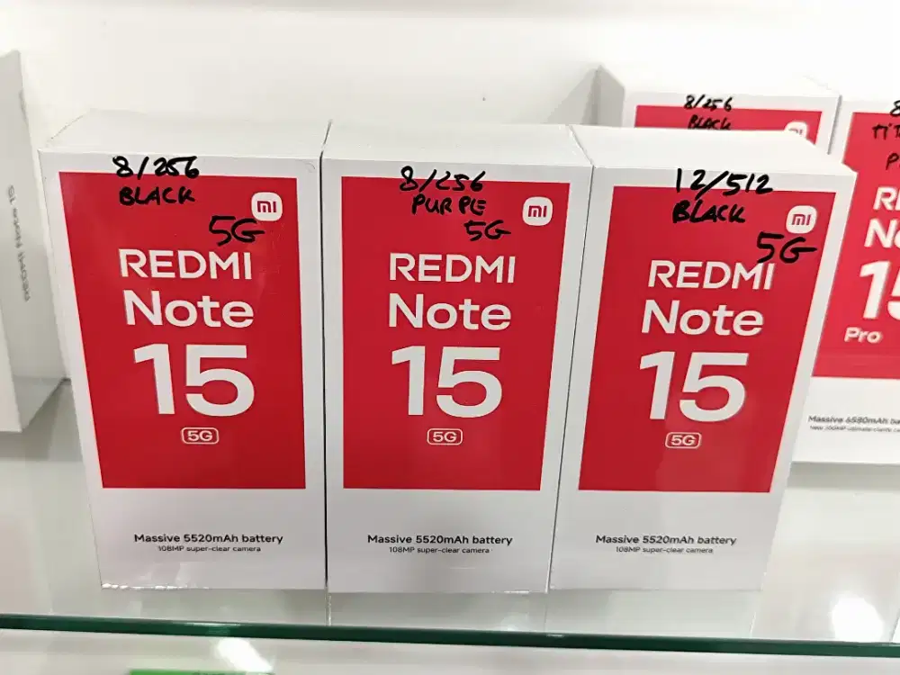 Redmi Note 15 5G New,Bisa COD & Melayani KREDIT