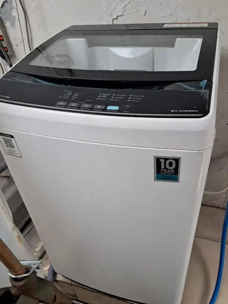 Mesin cuci electrolux 8 kg