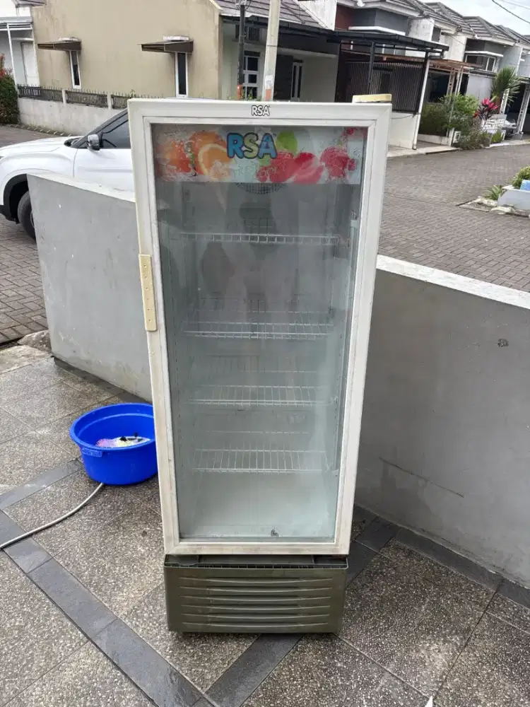 Show case RSA 4 rak ORI segel dingin normal