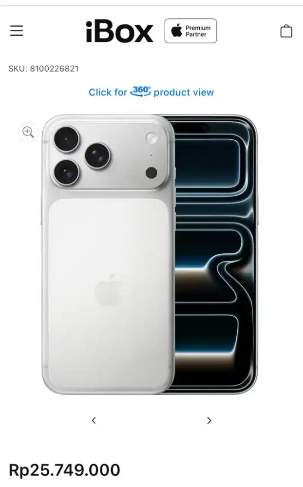 IPHONE 17 PROMAX 256 GB