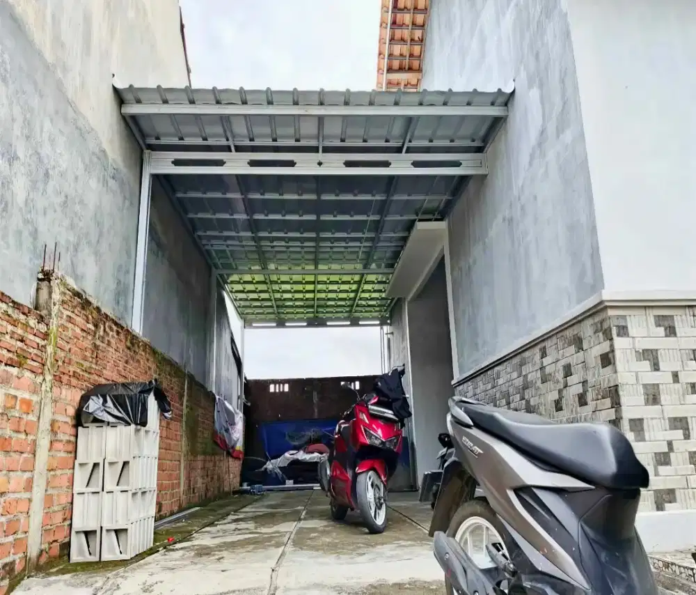 Pasang kanopi dan garasi baja ringan