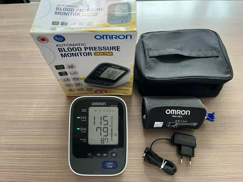 OMRON HEM-7320 Tensi Meter Tekanan Darah Digital Ultra Premium