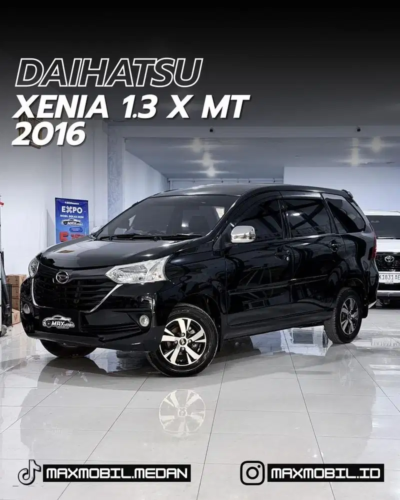[DP 25 JT‼️] DAIHATSU XENIA 1.3 X MT 2016 pemakaian 2017