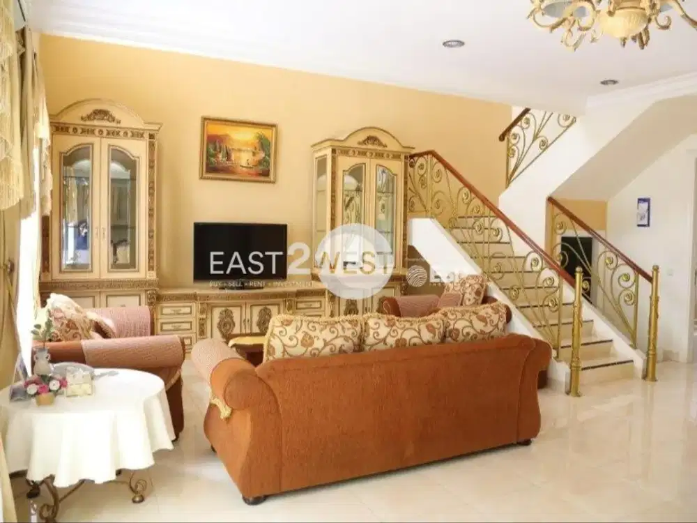 Rumah Virginia Lagoon BSD City – Tangerang Selatan Strategis Jual  Fully Furnished Siap Huni