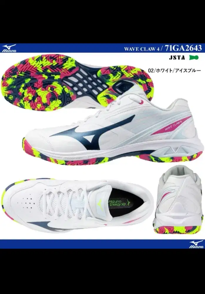 Sepatu Mizuno Wave Claw Terbaru japan