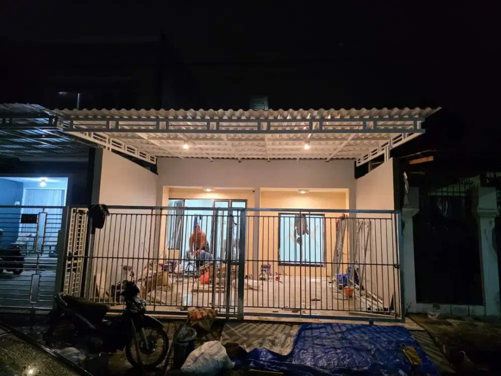 ‼️TERMURAH NO DEBAT‼️ Dijual Rumah Full Renovasi di Babatan Pantai Surabaya