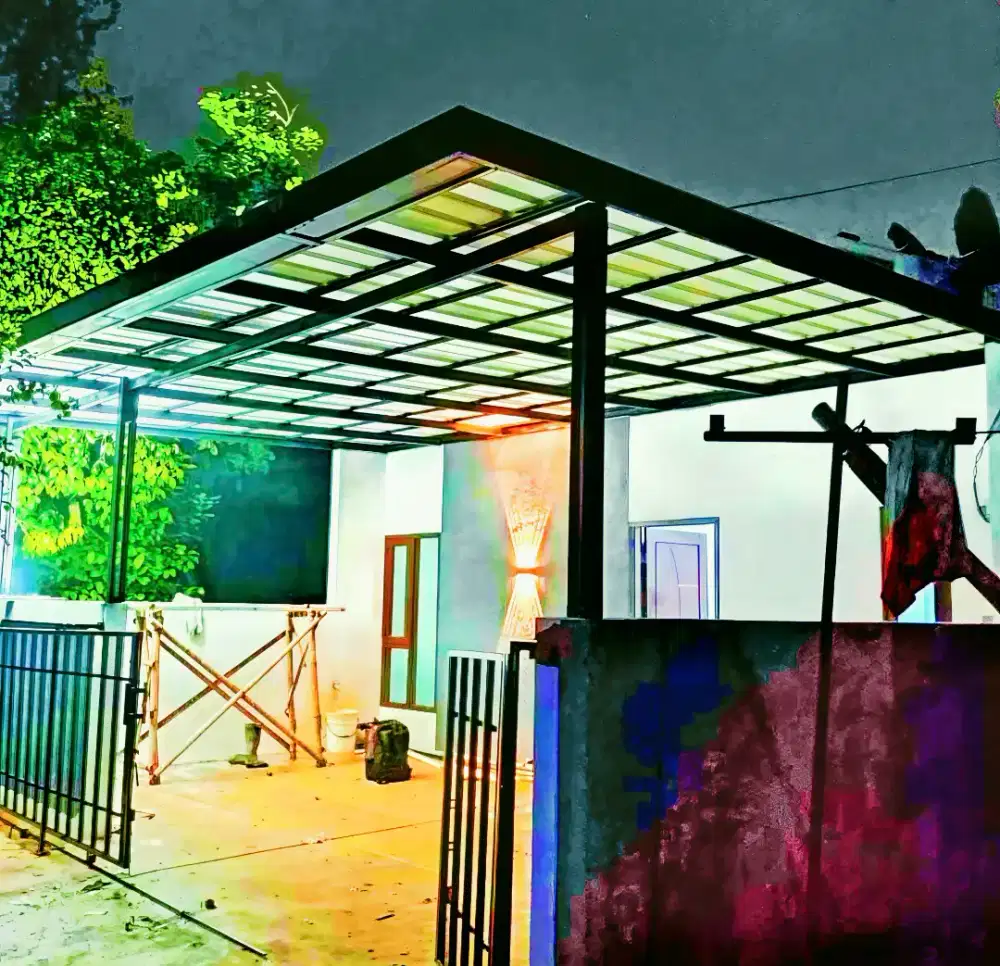 Jasa pasang kanopi atap alderon