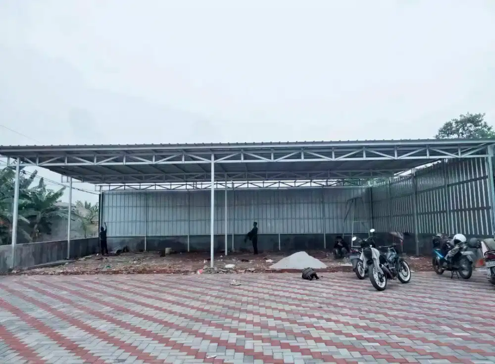 Pasang baja ringan atap spandek