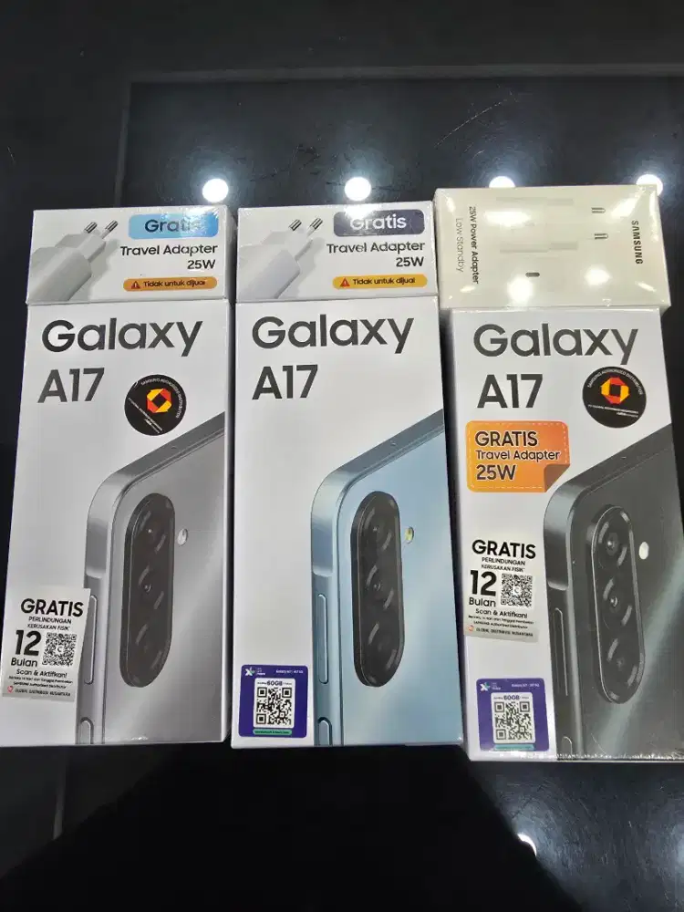 Samsung Galaxy A17 8/128 8/256 Garansi Resmi free adapter 25w