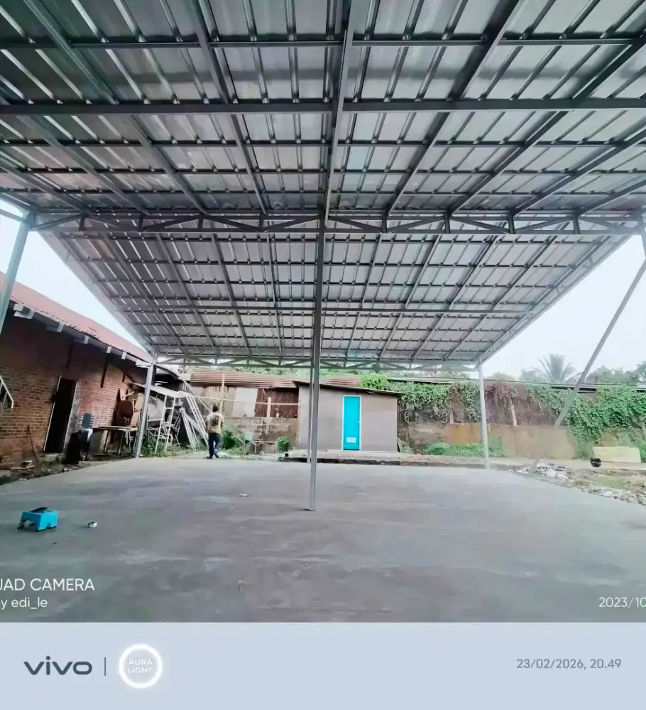 Pasang baja ringan berkualitas SNI