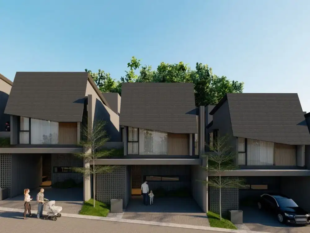 Rumah LT 170 SHM 15 Menit ke One Belpark Mall Siap KPR J-44033