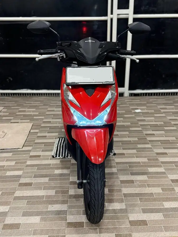 Honda NEW Beat CBS ALARM Model 2025 Merah Hitam Tahun 2024